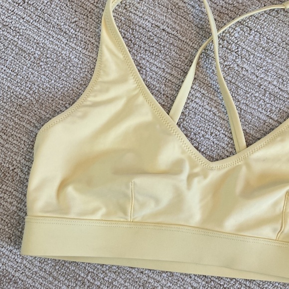 Girlfriend Collective Deep V Neck Swim Top - Picture 3 of 5